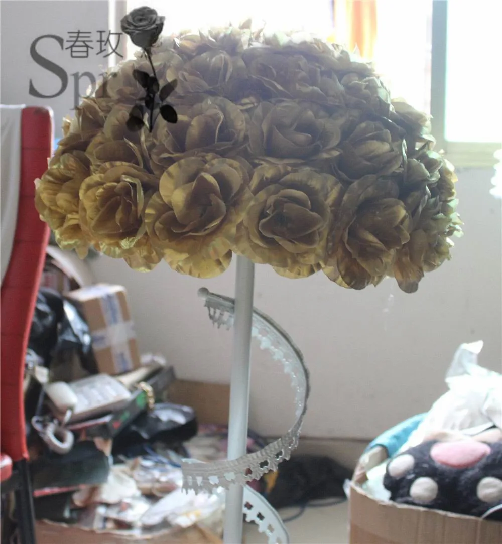 SPR 40 см Свадебная шелковая ткань целующийся шар пластиковое внутреннее свадебное