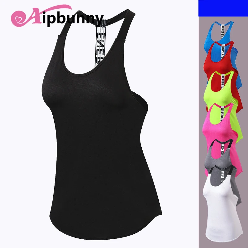

Майка для йоги Aipbunny, однотонная, быстросохнущая, без рукавов