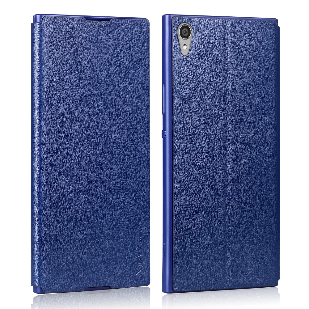 Чехол книжка X Level для Sony Xperia XZ XZ1 XZ2 XZ3 Premium XA2 Ultra 10 plus роскошный кожаный чехол в