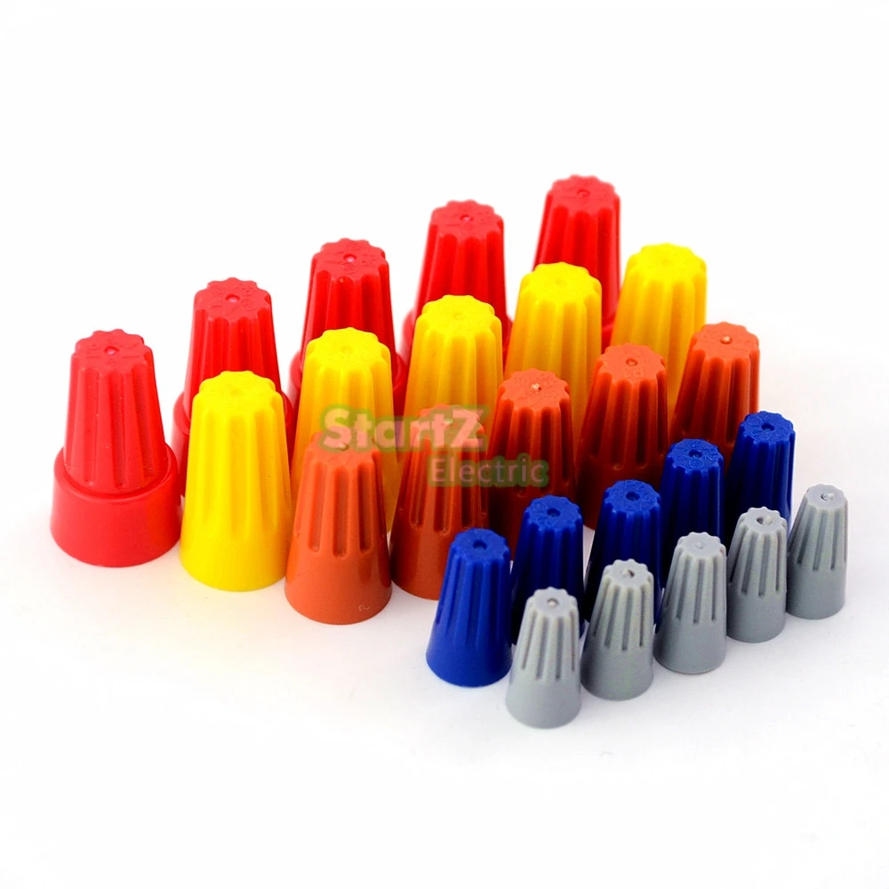 100 шт./лот Электрический проводной разъем поворотные клеммы пружинная вставка в