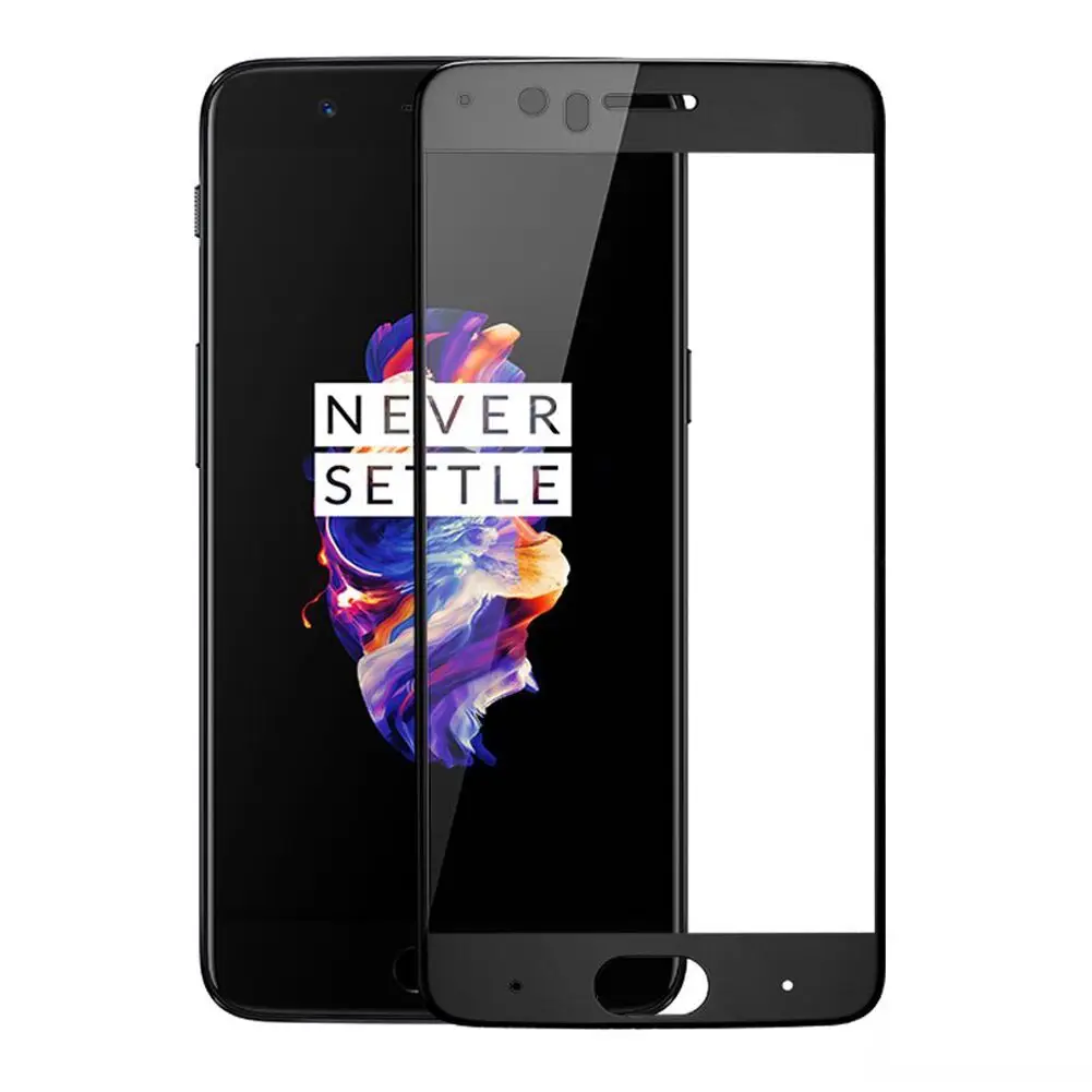 Топ предложения для OnePlus 5 Экран протектор полный охват против царапин анти
