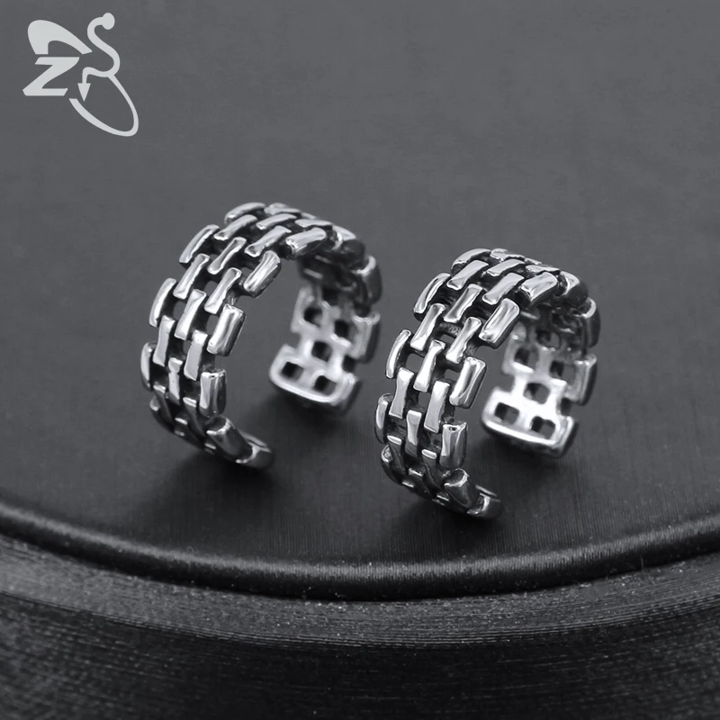 

ZS Women's Hip Hop Cartilage Clip Earrings Skull Stars Shape Ear Cuff Jewelry Men's Stainless Steel Jewellry No Piercing Earring