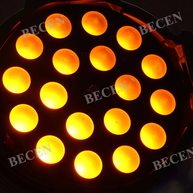 18x18 Вт RGBWA УФ 6 в 1 светодиодный светильник par Zoom 10 60 градусов для вечерние ринки