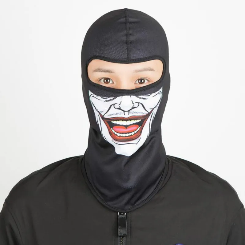 3D мотоциклетная Балаклава с черепом маска на все лицо теплый мотоциклетный шлем