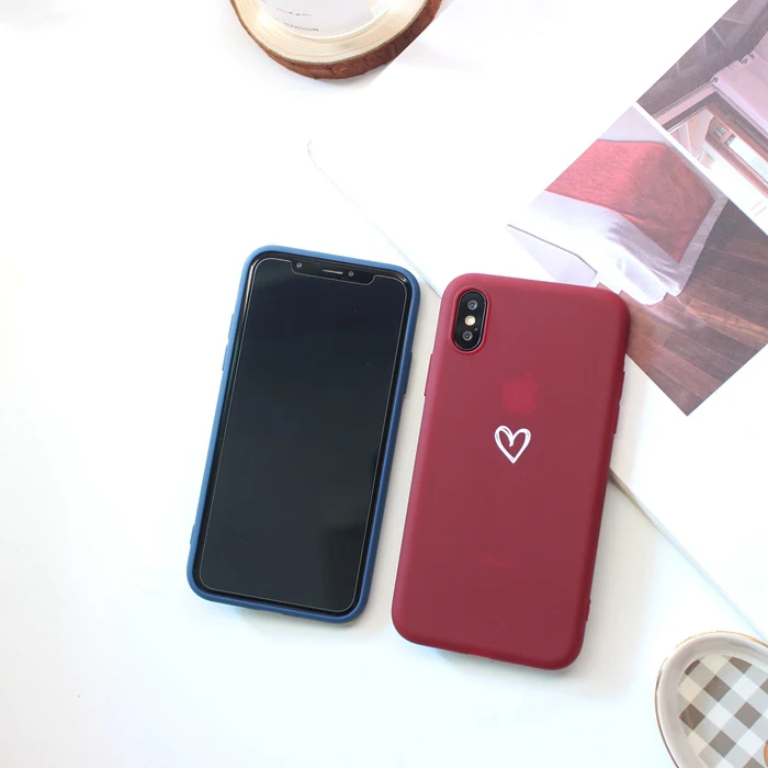 Простой мягкий матовый чехол для телефона Meizu Note 9 16th A5 15 Plus E3 E2 MX6 MX5 M3 M5 Note Love Heart Мягкий силиконовый чехол