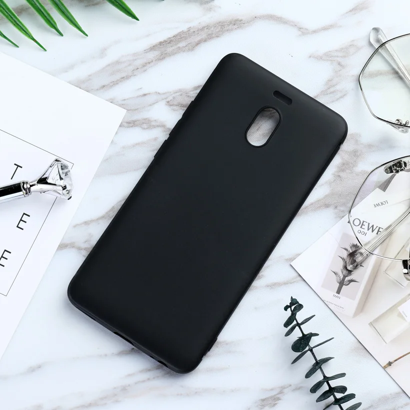 Матовые силиконовые чехлы для Meizu 15 PLAY Plus M6 M5 M3 Note Mini 3S M5C A5 M5S E2 Pro 7 6 MX6 черные