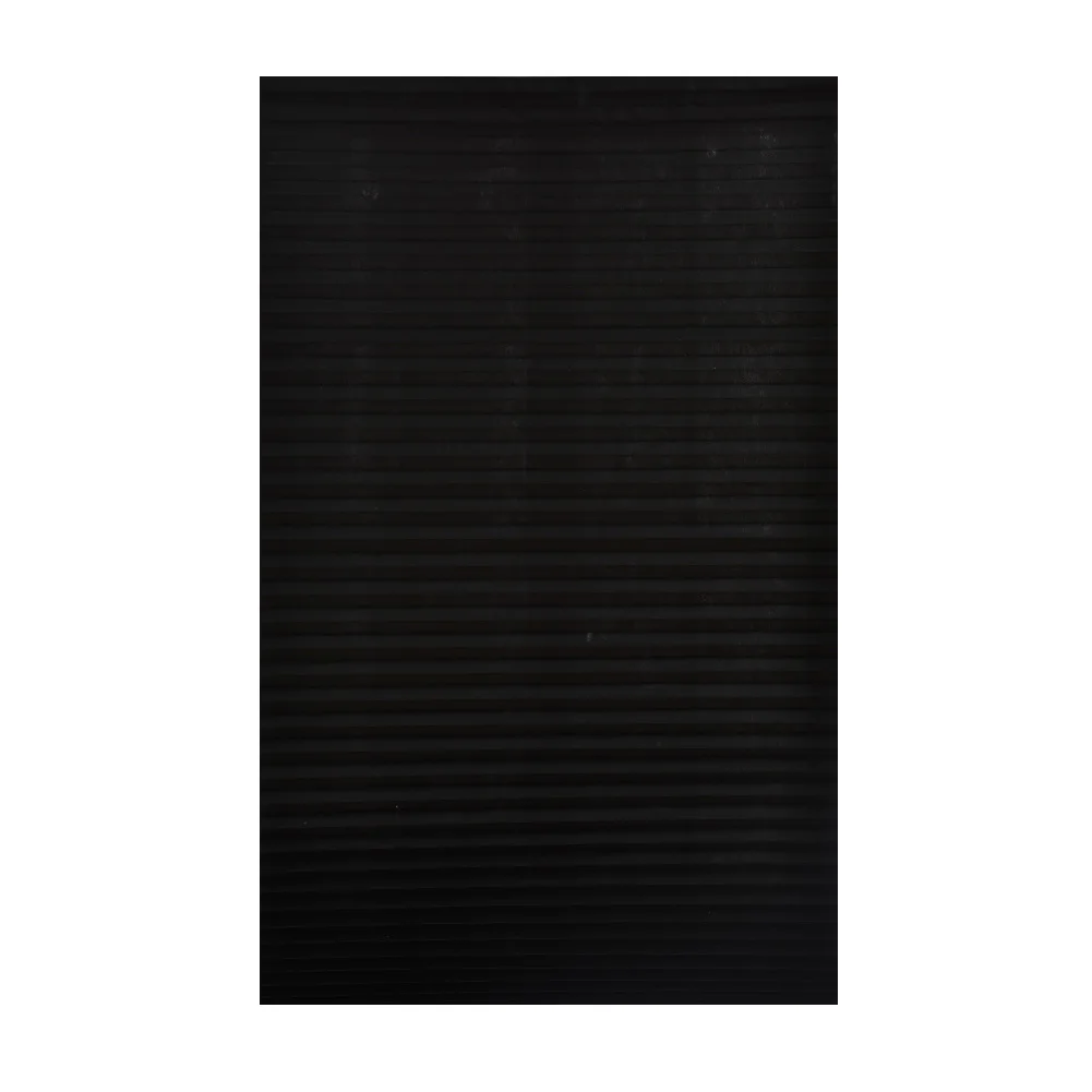 60cmx150cm black Гофрированный бумажный светильник для занавесок, фильтрующий клей, внутреннее крепление, беспроводные сотовые тени XSD88 - Цвет: 60cmx150cm black