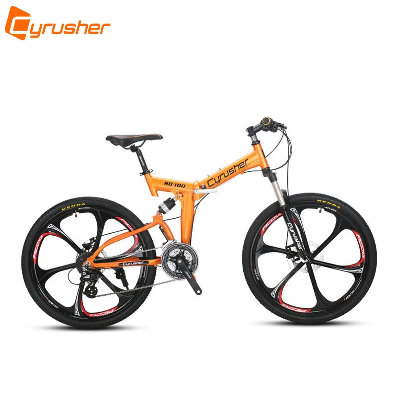 Cyrusher RD100 складной горный велосипед полностью подвесная рама дорожный 24 скорости
