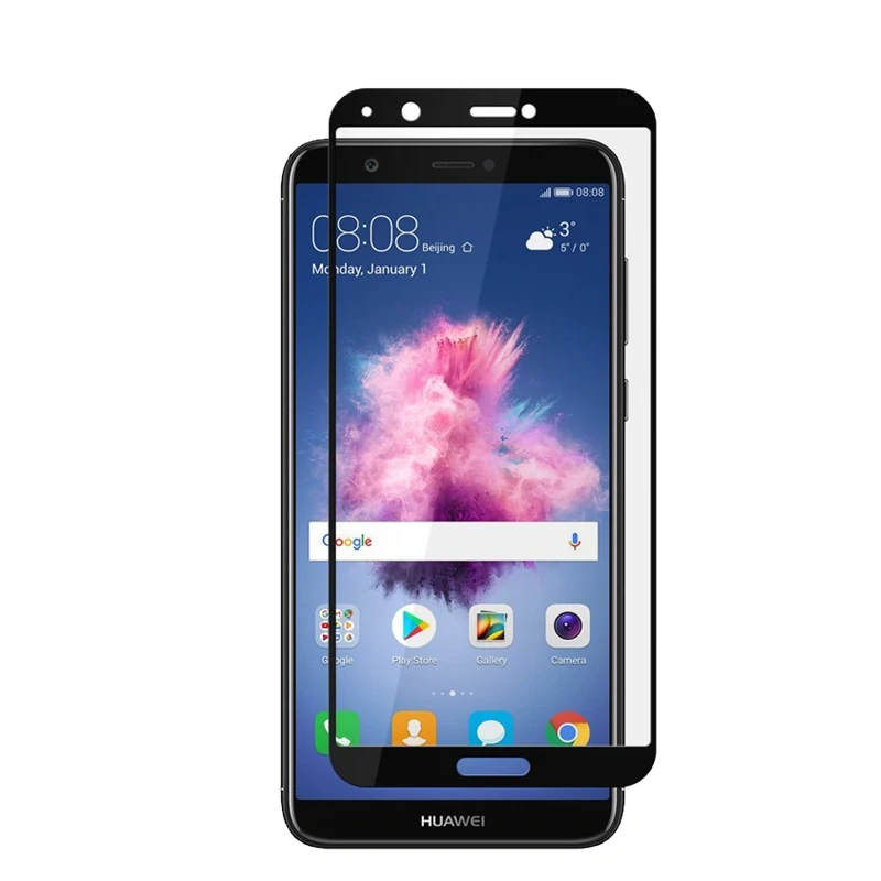 Закаленное 3D стекло для Huawei P Smart 2 шт. полноэкранная Защитная пленка защитная |