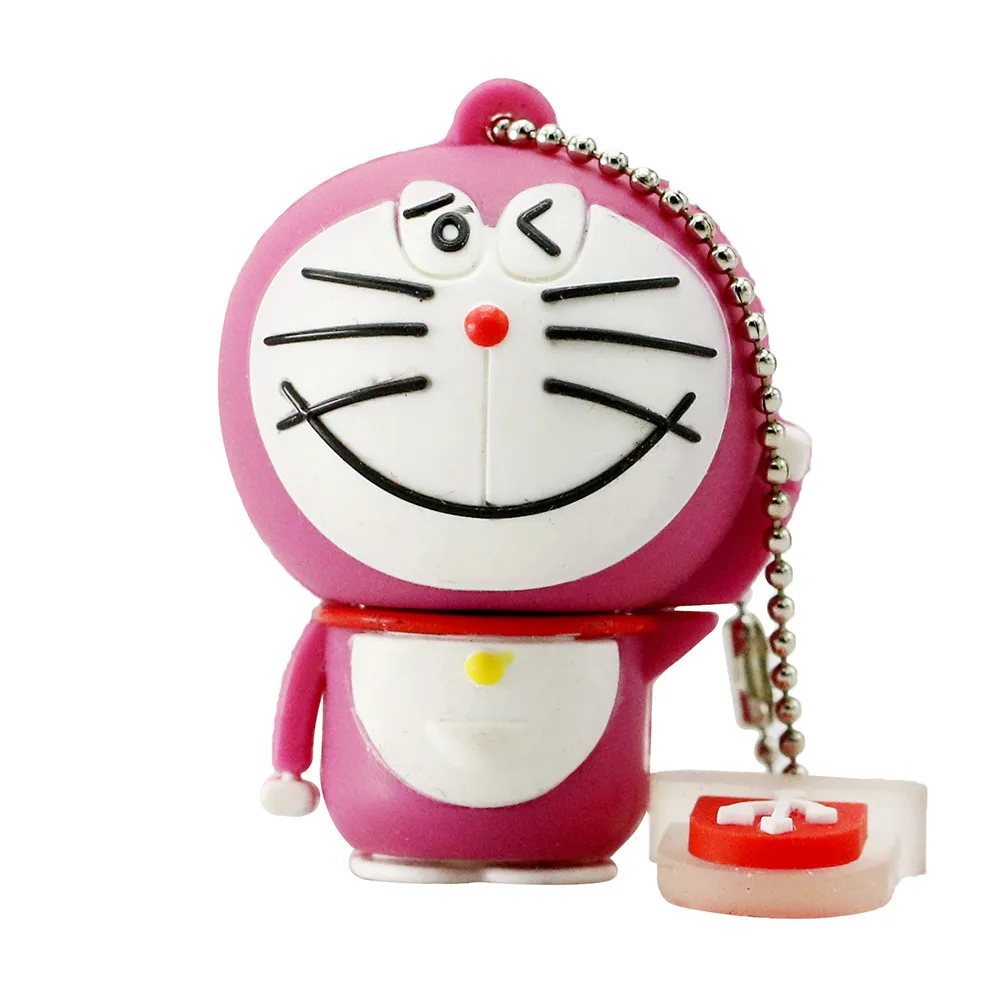 style9 USB 2,0 флеш-накопители мультфильм Doraemon Cat карта памяти, Флеш накопитель 4 ГБ 8 ГБ 16 ГБ 32 ГБ 64 ГБ 128 Гб флешки Usb-флэш-диск подарки - Цвет: style9