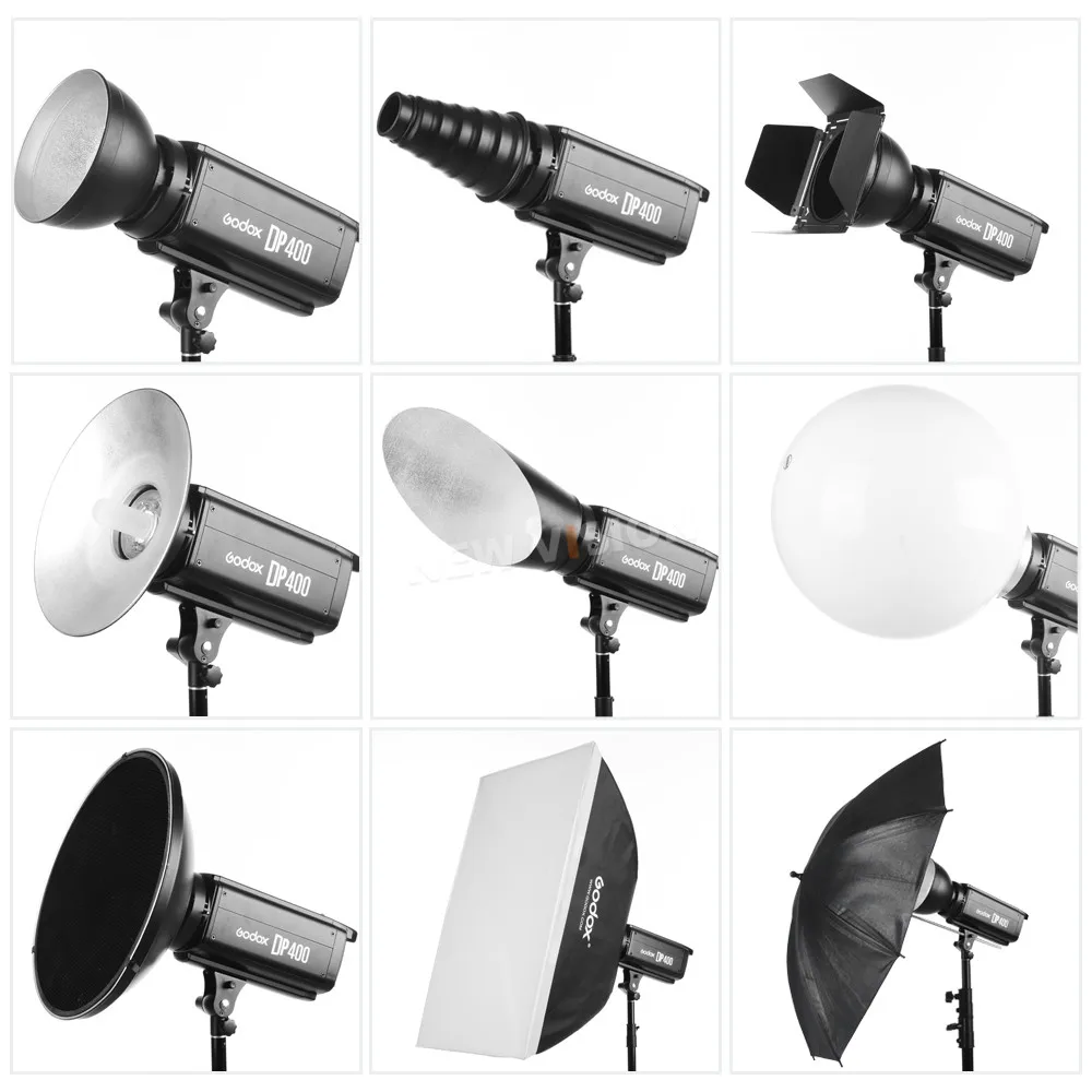 Godox DP400 400WS профессиональная студийная стробоскопическая вспышка|light smd|light clubflash