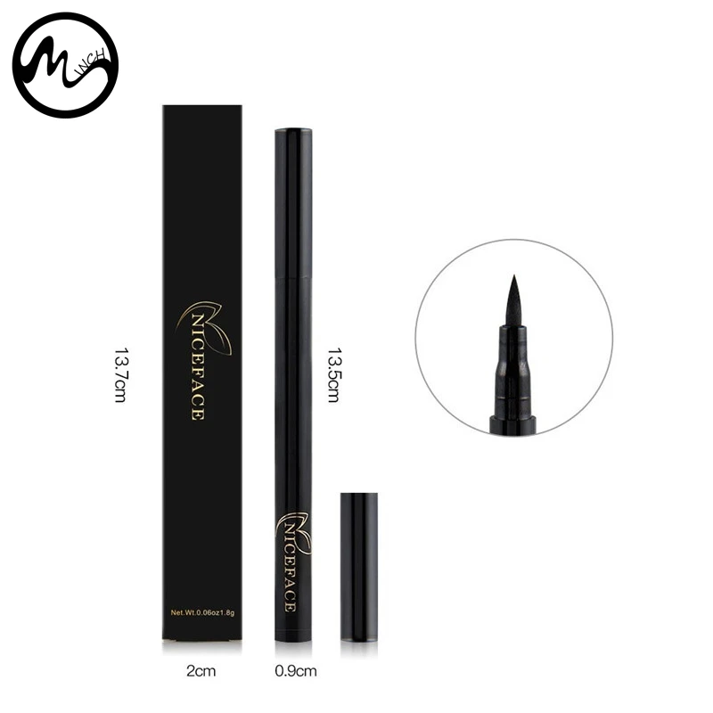 MINCH Водостойкая Подводка для глаз Корейская долговечная быстросохнущая подводка