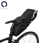 Велосумка Roswheel 131414, 131372, сумка на заднее сиденье велосипеда, сумка на седло, рюкзак, 8 л, 10 л