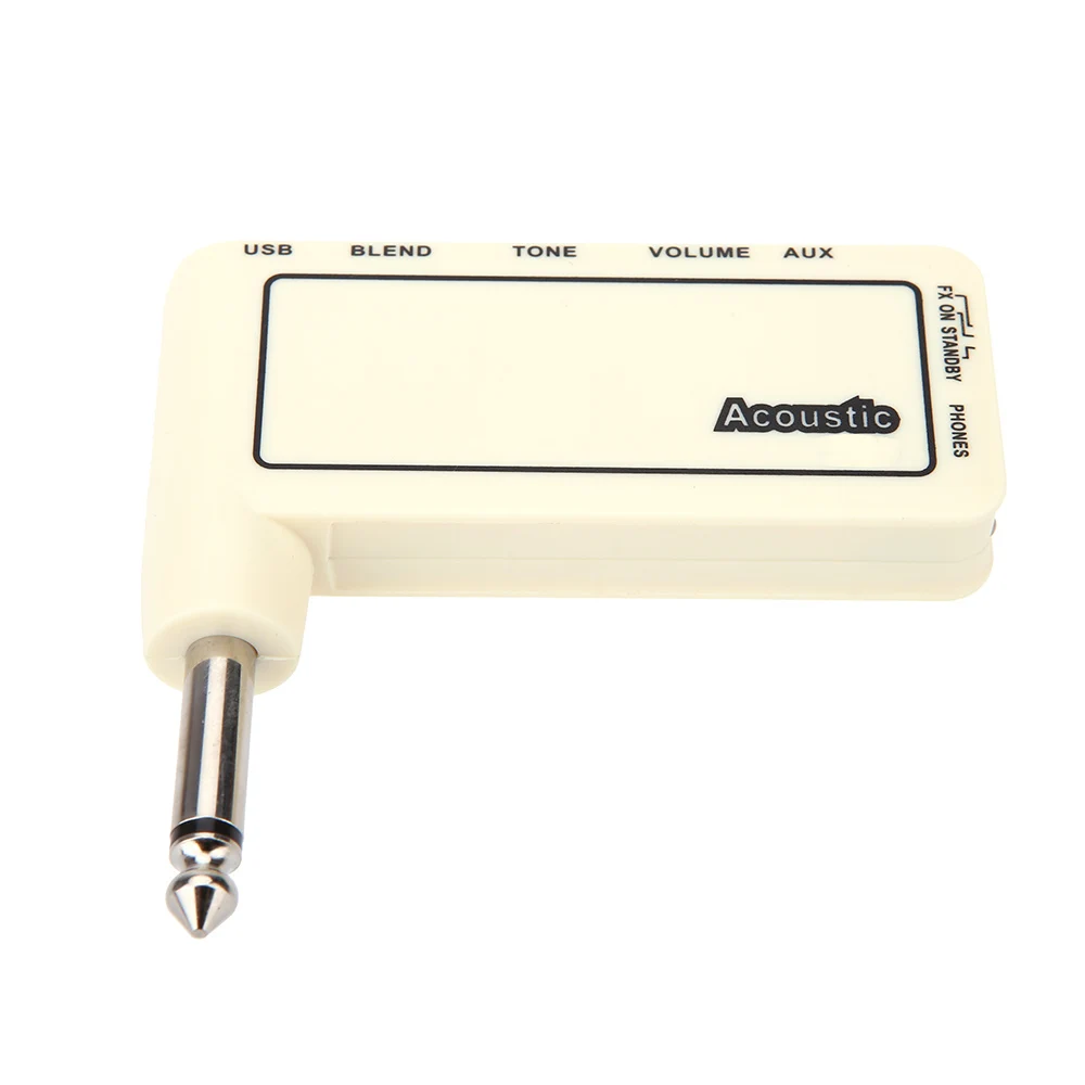 Мини перезаряжаемый электрический гитарный разъем для наушников