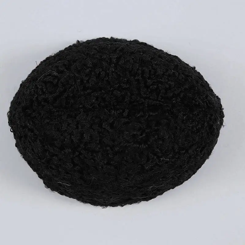 Frence джентльмен Шапки из овечьей кожи Меховые Шлепанцы мужские тапочки на