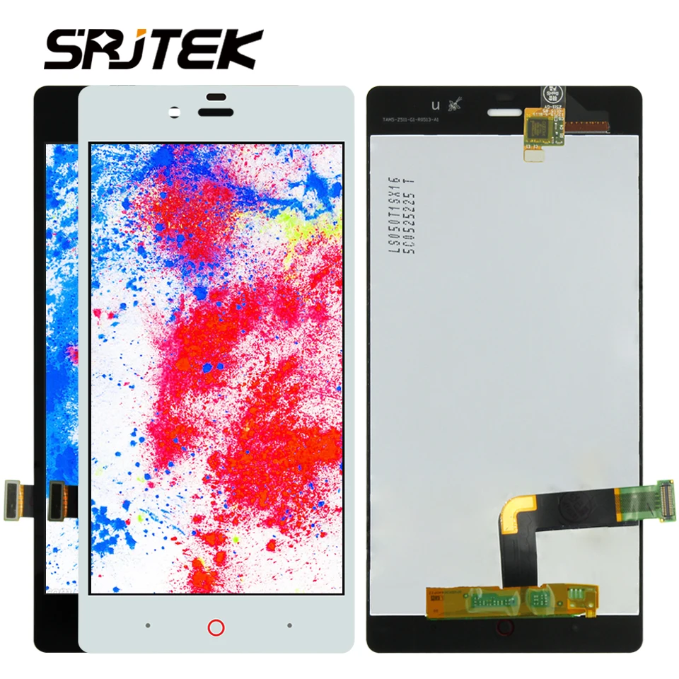 Srjtek 5 0 &quotдля ZTE Nubia Z9 Mini NX511J сенсорный ЖК-экран дигитайзер сенсор в сборе для ZTEZ9