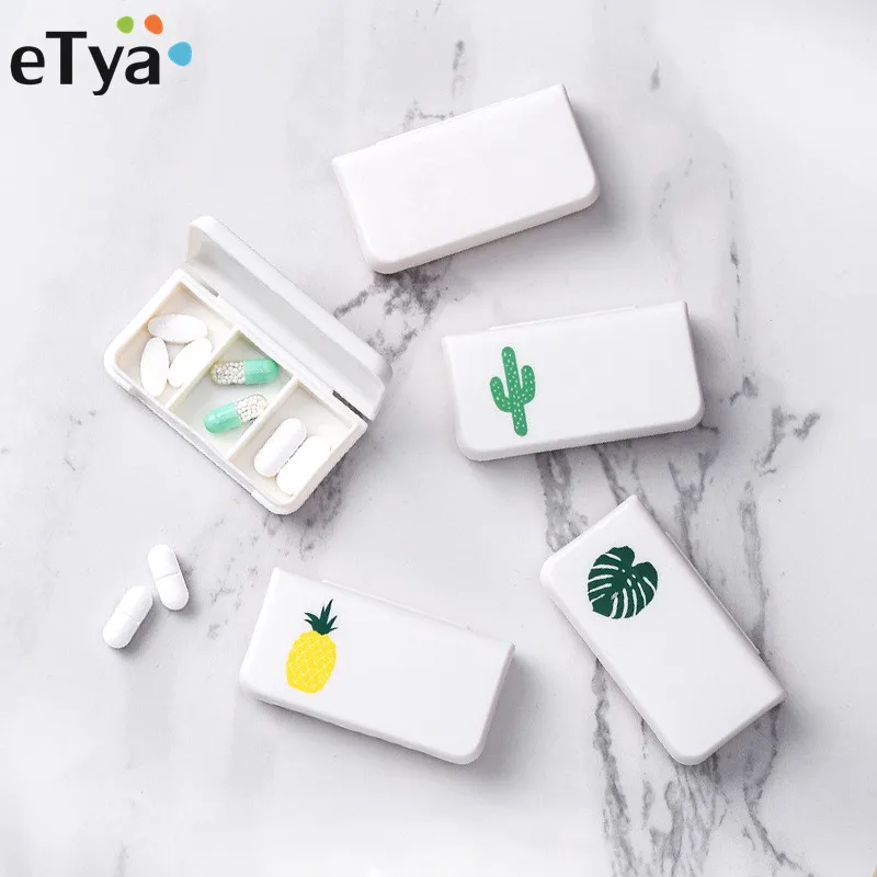 ETya модная упаковочная сумка-Органайзер, новая Женская креативная мини-упаковка, коробка для лекарств, таблеток, аксессуары для путешествий