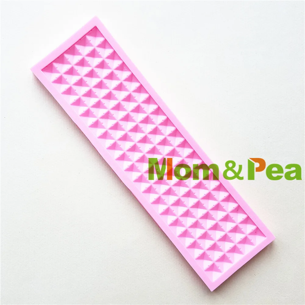 

Mom & Pea MPA1669 силиконовая форма в форме пирамиды для украшения торта, помадка для торта, 3D форма для пищевых продуктов