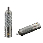 Viborg 4 шт. Hi-end VR108R углеродное волокно чистая медь родиевое покрытие RCA Усилитель сигнала углеродный RCA штекер для Hi-end аудио кабеля