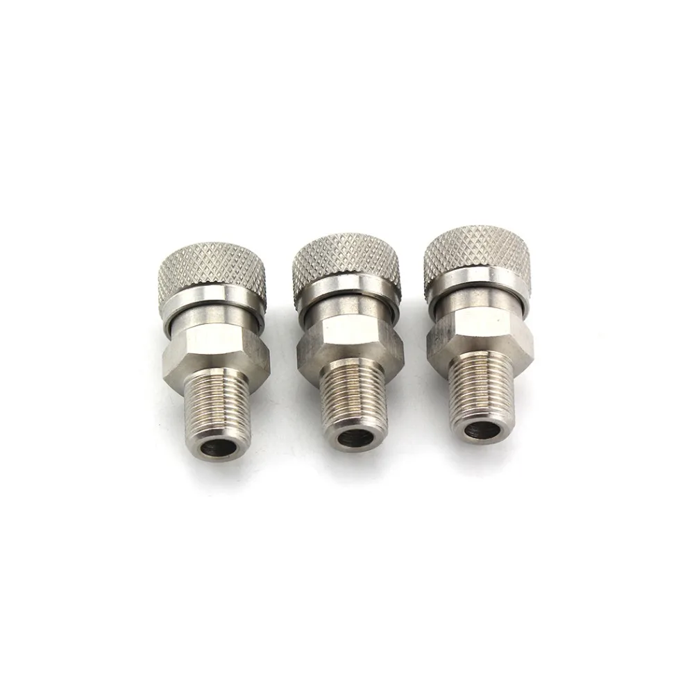 PCP Airforce Пейнтбол 8 мм заполните ниппель 1/8 BSPP Мужской Quick Disconnect G1/8