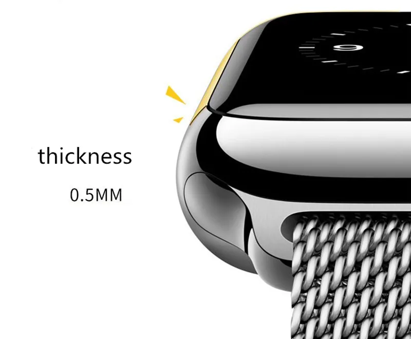 Чехол рамка из ПК для Apple Watch band 42 мм 38 iwatch 3 2 1 защитная пленка с покрытием|Ремешки