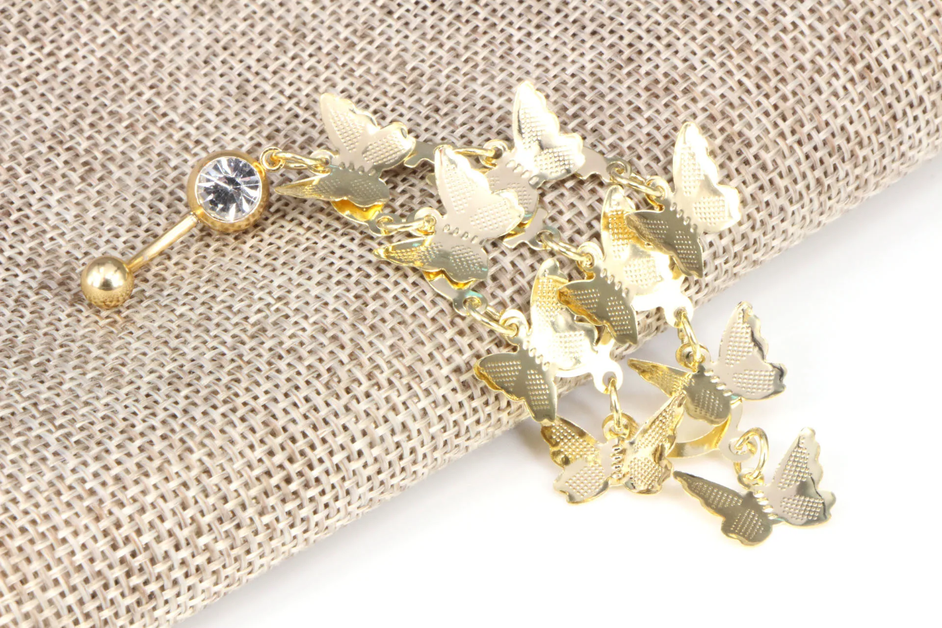 Нержавеющая сталь ногтей кисточкой кольца пупка пряжки человеческое кольцо для