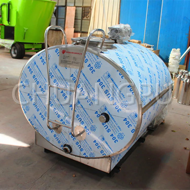 Stainless Steel Direct Expansion Type 1500L Milk Cooling Tank Chilling for Dairy Farm Use | Дом и сад