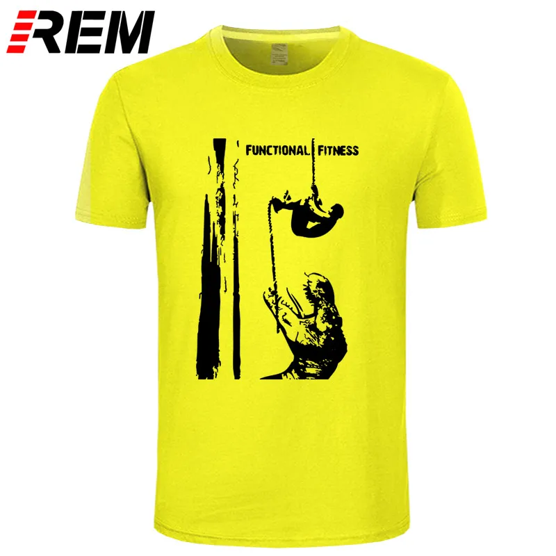 REM Heartbeat of Climb футболки с коротким рукавом Хлопок крутая забавная Футболка мужская одежда Топы Новинка Лето - Цвет: yellow black