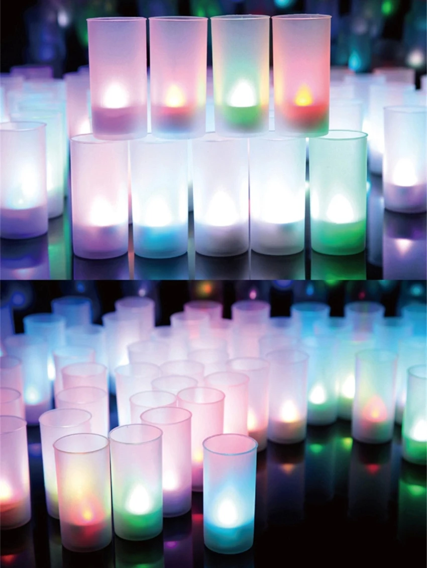 Новинка звук Управление Blow On/OFF светодиодный свечи ночник чувствительных Magic