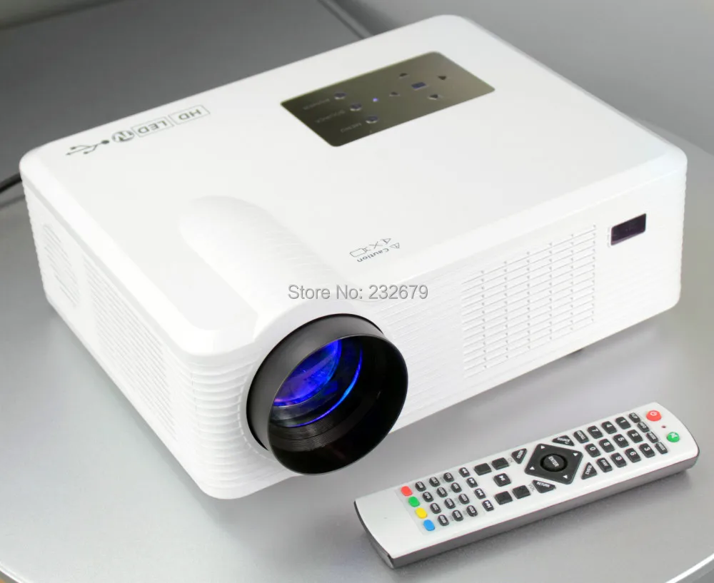 260 дюймов большой экран HD Projetor подключения DVB-T цифрового тв DVD компьютер PC WII PS3 с