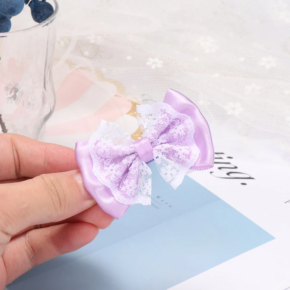 Hot sale Cute Lace Bowknot Hair Clips Baby Girl Hairpin Children Bow Accessories | Детская одежда и обувь