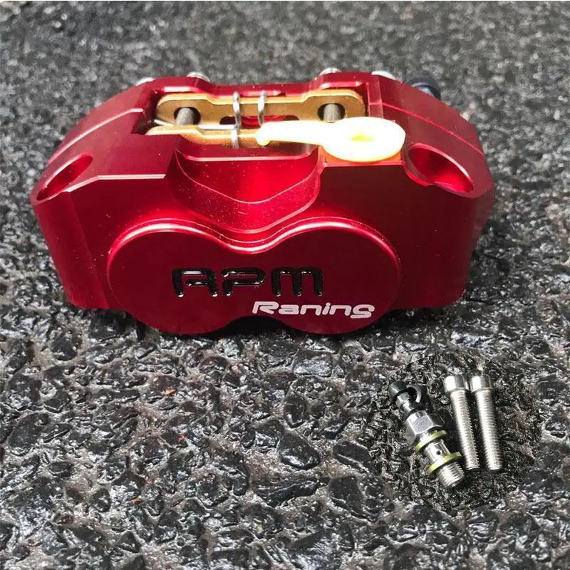 

Electric Motorcycle Four-piston Brake Calipers Pump RSZ RPM 200 220 for WISP King Turtle Small Radiation