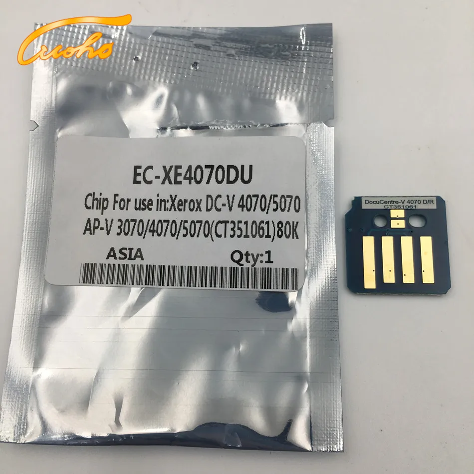 5 шт. CT351061 барабанный чип для Xerox DocuCentre V 4070 5070 ApeosPort 3070 чип/DC V4070 V5070 80K|Чип картриджа|