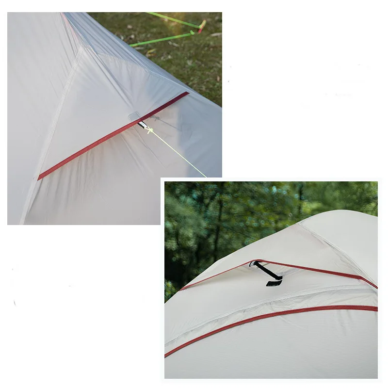 Naturehike Upgrade Cloudup 1 2 3 человек силиконовое покрытие водонепроницаемая для