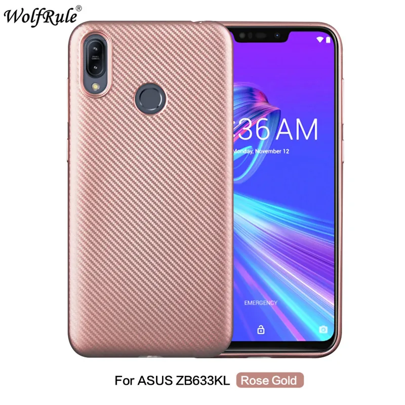 Чехол для телефона Asus Zenfone Max M2 ZB633KL роскошный защитный мягкий силиконовый чехол