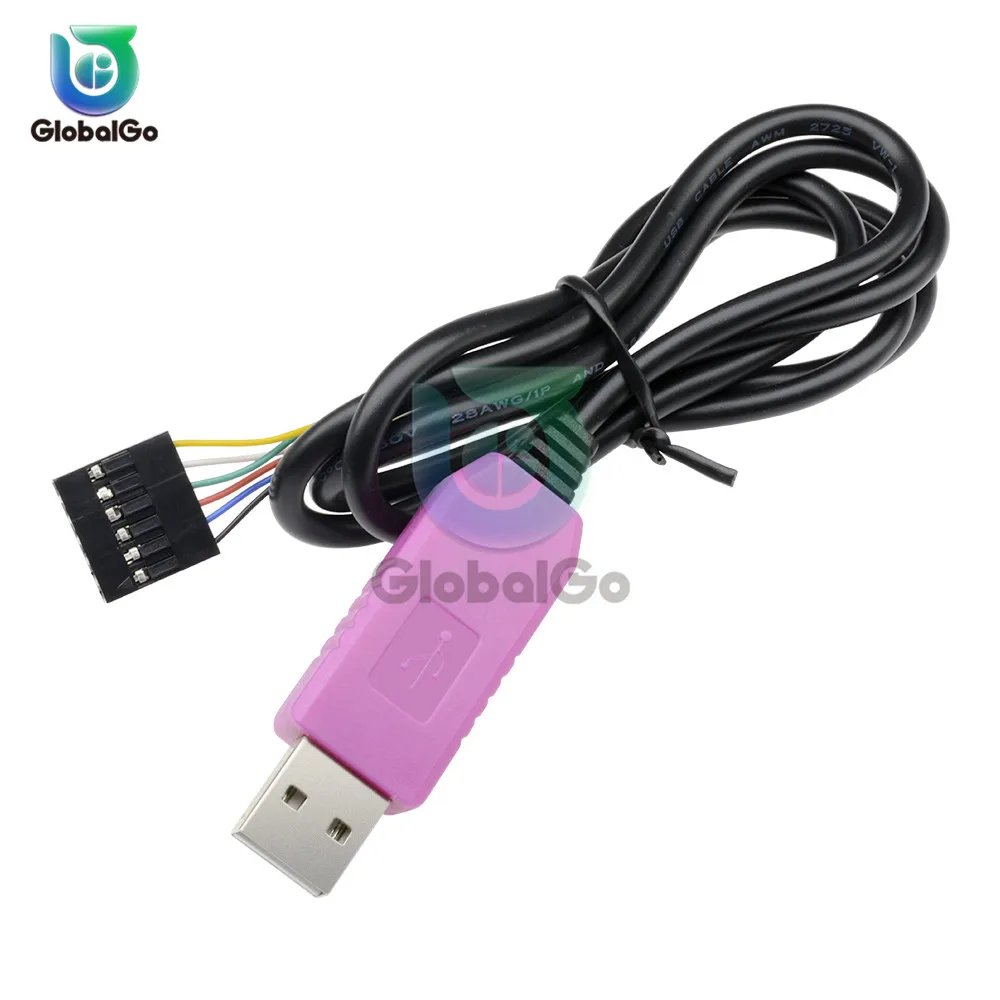 PL2303HXD 4Pin 6Pin USB к RS232 кабель ttl провод разъем для win XP VISTA 7 8 Android PL2303 HXD|Соединители| |