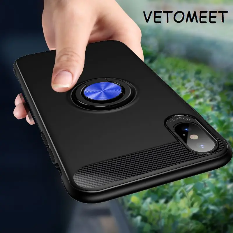 Vetomeet магнитное кольцо-держатель на палец для мобильного чехол iPhone X XR XS MAX