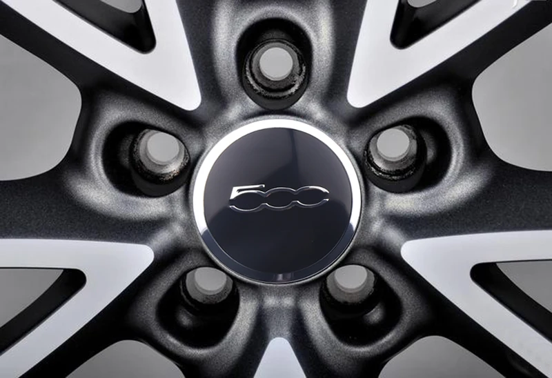 4pcs 56mm Car 500 Emblem Tire Wheel Center Rim Hub Caps Covers Stickers For FIAT 124 125 695 OT2000 Coupe mm Abarth | Автомобили и