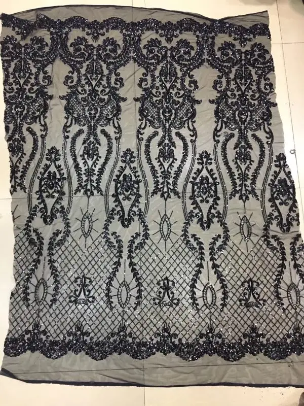 Блестящая ткань с блестками и вышивкой 5 цветов ярдов | Дом сад