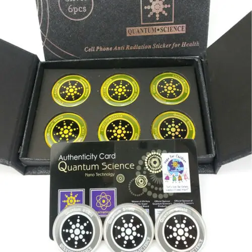 Quantum Shield наклейка на мобильный телефон 6 шт. стикер для сотового телефона защита