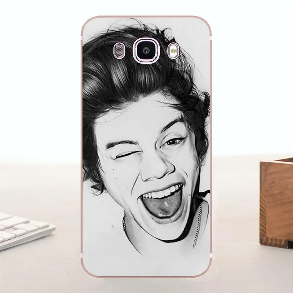Bixedx One Direction Гарри стили и Луис томлинс для Apple iPhone 4 4S 5 5C SE 6 6S 7 8 Plus X мягкий узор |