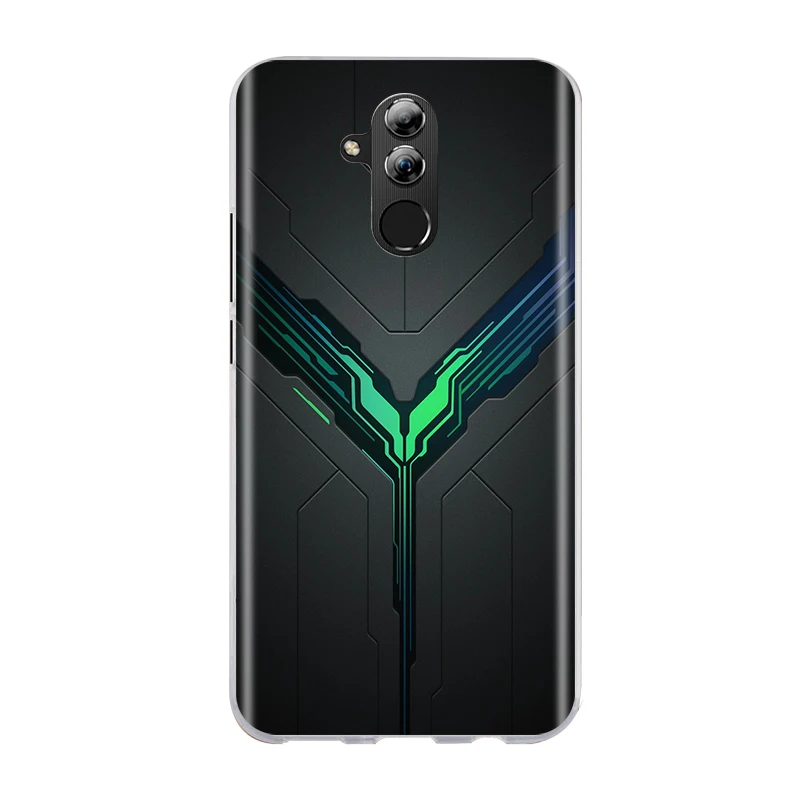 Чехол для Huawei Mate 20 Lite силиконовый роскошный мягкий ТПУ 3D чехол оболочка