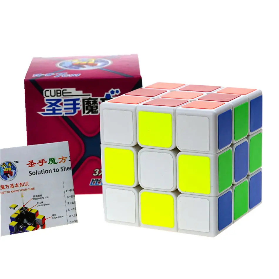 Shengshou Legend 3x3 кубик рубика 7 см Большой размер 3x3x3 волшебный куб 3 слоя скоростной