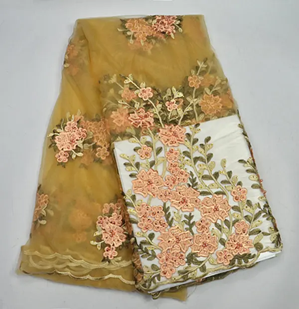 PR332-3! Бесплатная доставка нигерийский стиль тюль Французский кружевная ткань