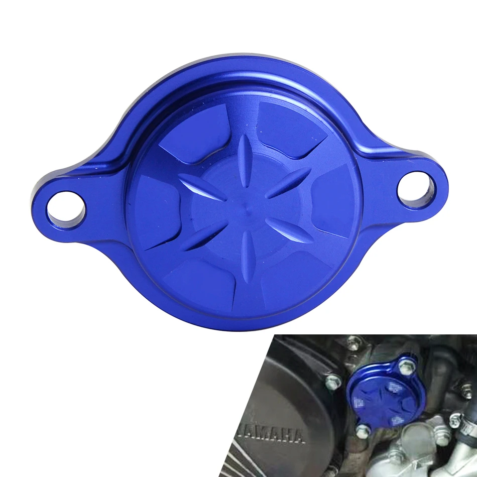 NICECNC Крышка масляного фильтра для Yamaha YZ250F YZ450F YZ250FX YZ450FX WR250F WR450F 10 2017 2018 YZ WR 250F 450F 250FX
