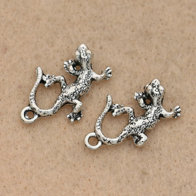 10 шт. подвеска в виде ящерицы 21 х14 мм|jewelry cement|necklace piratesjewelry charm necklace |