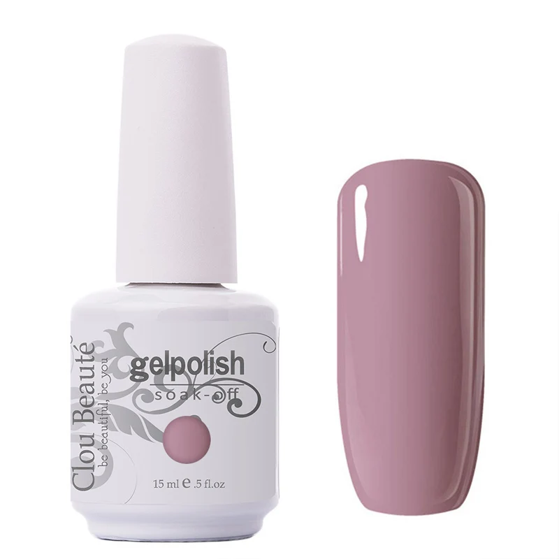 BIZCBB1579 Долговечный Clou Beaute 1 Цвет УФ-гель лак для ногтей Гель-лак Soak Off Top и основа под лак Гель-лак для ногтей гель-лак - Цвет: BIZCBB1579