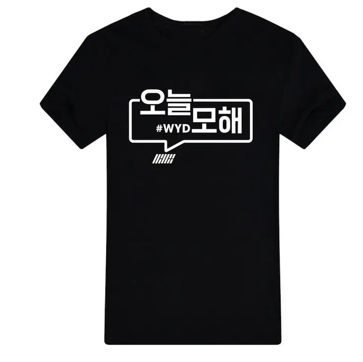 IKON Kpop T BI Jin Kim Ji Yuan Hanbin BOBBY летняя хлопковая рубашка с короткими рукавами для мужчин