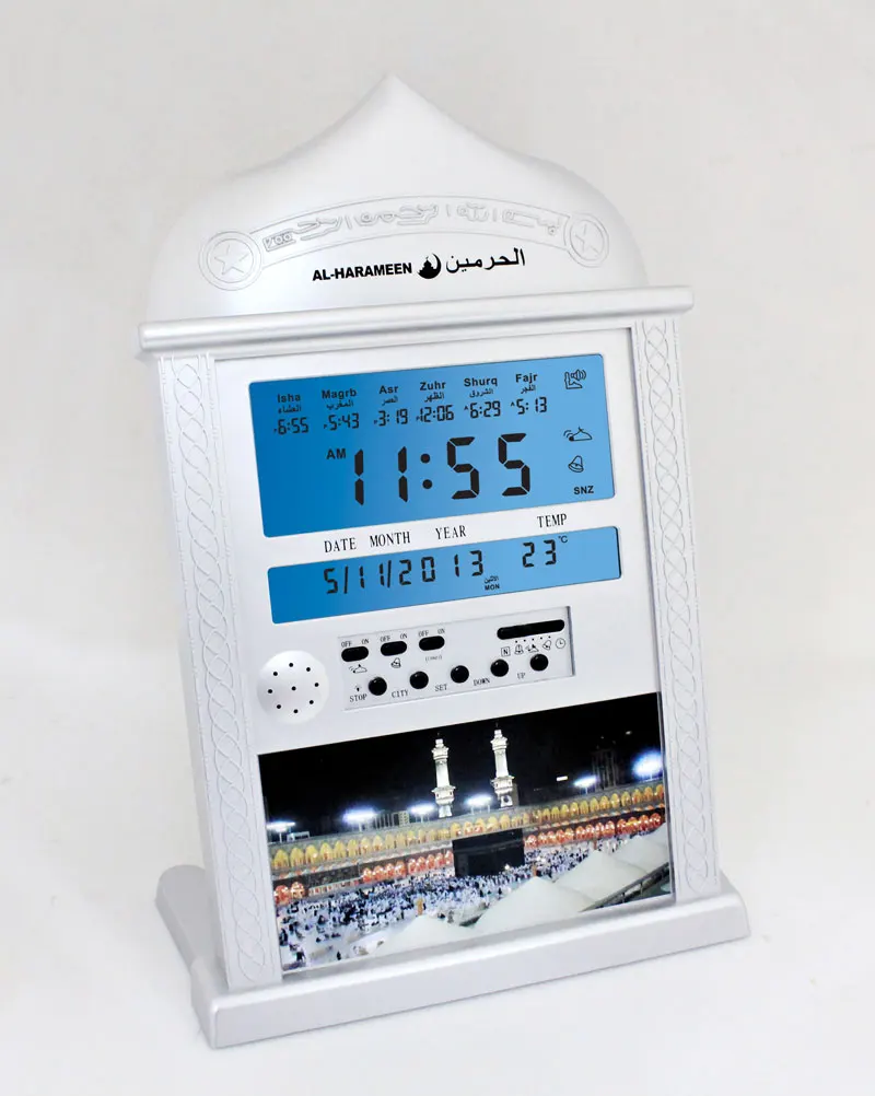 1 шт. Прямая поставка мусульманские азаны молитвенные часы исламские азан