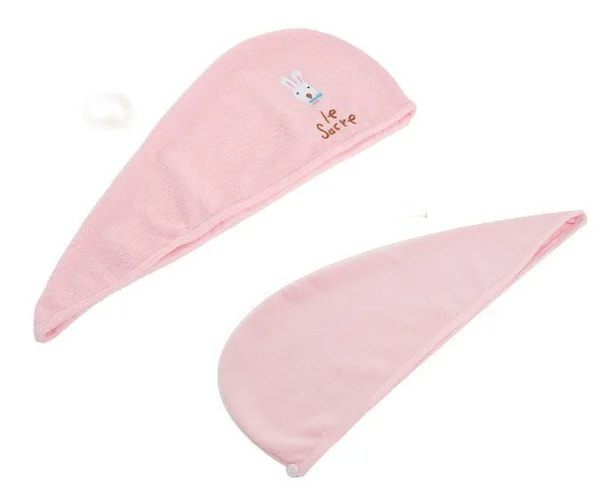 1 шт. полотенце для сушки волос шапка-тюрбан | Дом и сад